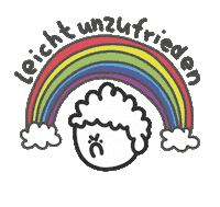 bomelino grumpy unzufrieden bomelino Sticker