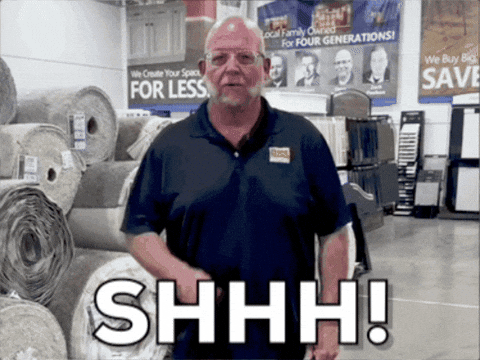 Silence Flooring GIF by Floor Trader of Tacoma