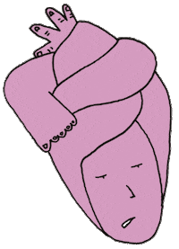 Sad Mental Health Sticker by Untepid