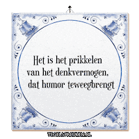 Humor Spreuk Sticker by Tegelspreuken.nl