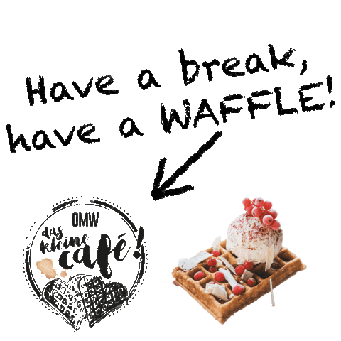 break waffle Sticker by Oh My Waffle! Ulm