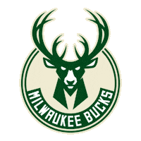 Logo Rotate Sticker by Milwaukee Bucks