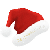 santa hat christmas Sticker by de-sunglasses