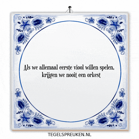 Humor Teamwork GIF by Tegelspreuken.nl