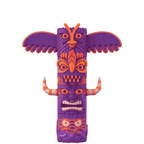 Monster Mash Halloween Sticker by The Duke & The Duck