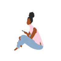 instagram illustration Sticker by Actual Footage of Me