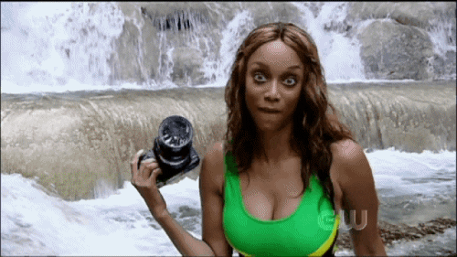 shaking tyra banks GIF