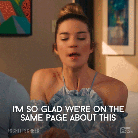 pop tv yes GIF by Schitt's Creek
