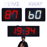 60 Away Sticker