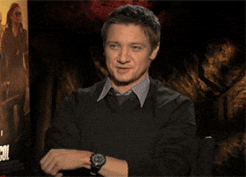 jeremy renner wink GIF