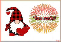Animated Card You Rock GIF