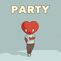 Birthday Party Dancing GIF by LT3 Creations