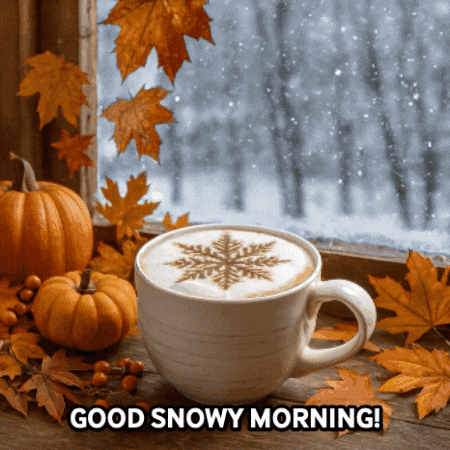 Happy Holidays Cold Morning GIF by MidwestHubTV