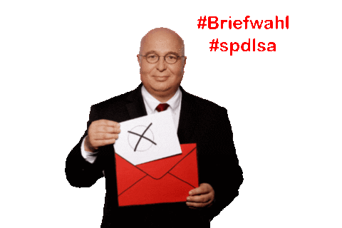 Briefwahl Sticker by SPD Sachsen-Anhalt