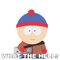 Stan Marsh Wtf Sticker by South Park