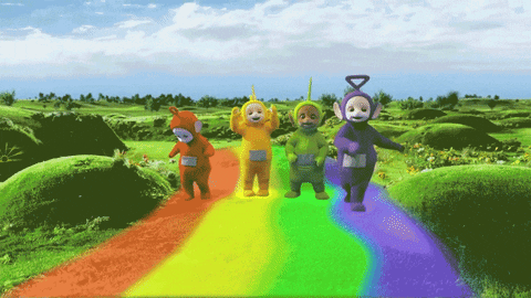 Love Is Love Rainbow GIF by Teletubbies