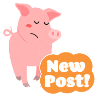 New Post Pig Sticker by Mercy For Animals