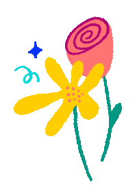 Flower Love Sticker by Brooklyn Public Library