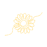 Keessmit Zonnebloem Sticker by Kees Smit Tuinmeubelen
