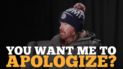 Apologize January 6 GIF by BabylonBee