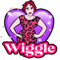 Wiggle Sticker by Topnotchvintageshop