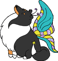 Dog Magic Sticker by TEHZETA