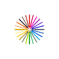 Festival Of Colours Rainbow Sticker by Digital Pratik