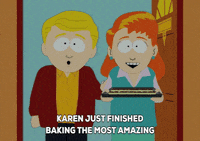 dessert dish GIF by South Park 