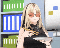 Hololive Eating GIF