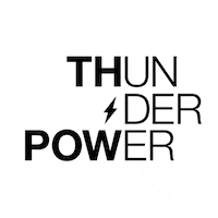 Thunder-Power power thunder tp tpdk Sticker
