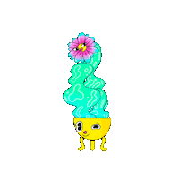 CasaTrans happy green pride arte Sticker