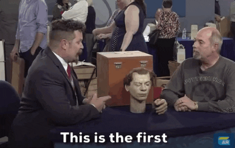 best moments omg GIF by ANTIQUES ROADSHOW | PBS