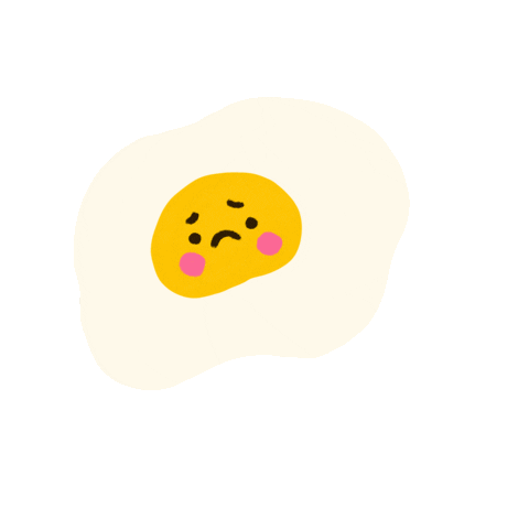 yayitsvica giphyupload sad upset egg Sticker