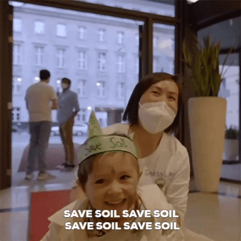 Happy Party GIF by Conscious Planet - Save Soil
