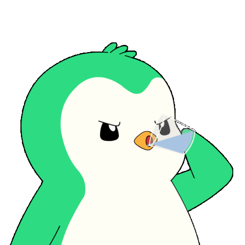 Angry Penguin Sticker by Abster