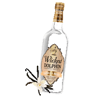 Vanillabeanrum Sticker by Wicked Dolphin