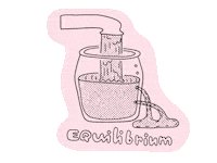 Water Flowing Sticker