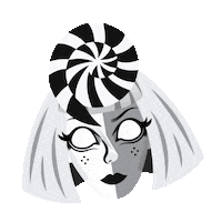 Pixie Skeletoon Sticker