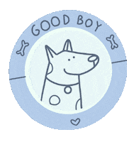 Good Boy Dog Sticker