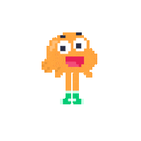 8Bit Gumball Sticker