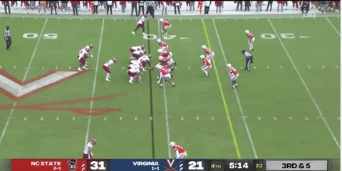 therealessad giphygifgrabber football uva ncstate GIF