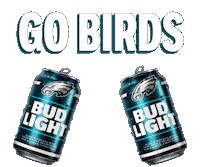 Philadelphia Eagles Cheers Sticker by Bud Light