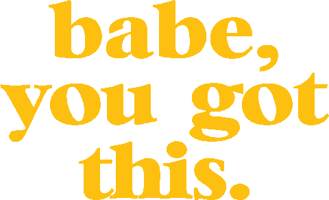 You Got This Motivation Sticker by Confetti Rebels