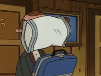 hey arnold nicksplat GIF