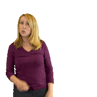 Blauw-Gras secret quiet silence shh Sticker