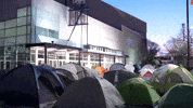 Camping College Basketball GIF by Xavier Men's Basketball