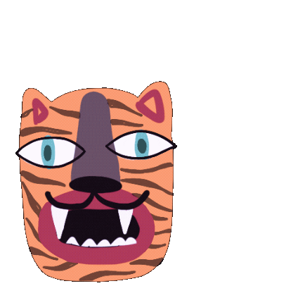 Tiger Roar Sticker