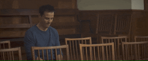 vulture giphyupload fleabag andrew scott chuckling GIF