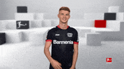 Waving Follow Me GIF by Bundesliga