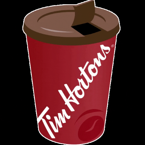 TimHortons_UK_IE giphygifmaker coffee cup takeaway GIF